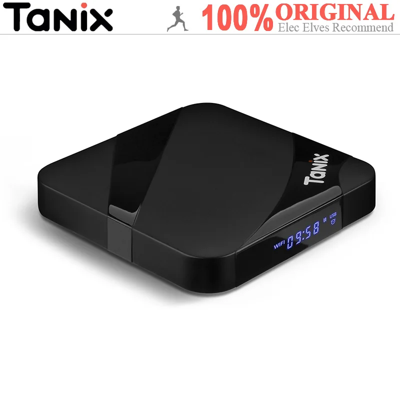 

Tanix TX3 Max TV Box Amlogic S905W Android 7.1 with New ALICE UX 2GB RAM 16GB ROM 2.4GHz Wi-Fi 4K 100Mbps LAN BT4.1 Set Top Box