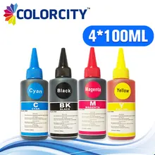 Совместимость 100 мл пополнения чернил комплект для Epson 92N T0921N-T0924N чернильный картридж стилус T26 T27 TX106 TX117 TX119 TX109 принтер