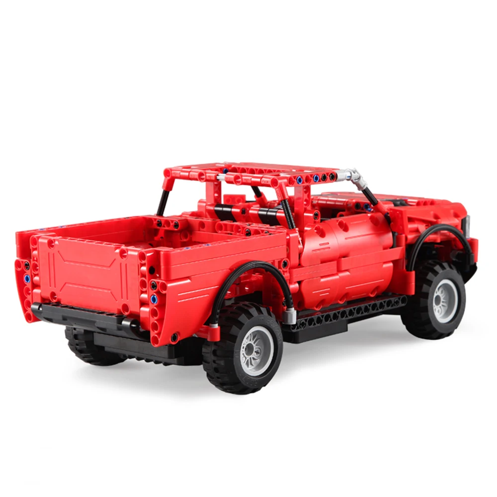 Mustang строительные блоки RC игрушка пикап грузовики модель diy комплект