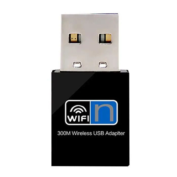 300 Мбит/с беспроводной мини Wi-Fi USB адаптер Портативный Повседневный 2,0 2,4 ГГц WiFi сеть расширение Wi-Fi до 300 Мбит/с. Карта