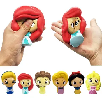 

Plush Slow Rebound Toy Doll Slow Rising Decompression Squeeze Toys Children's Cute Cartoon Style Squishy Adult Anti-stress Toy