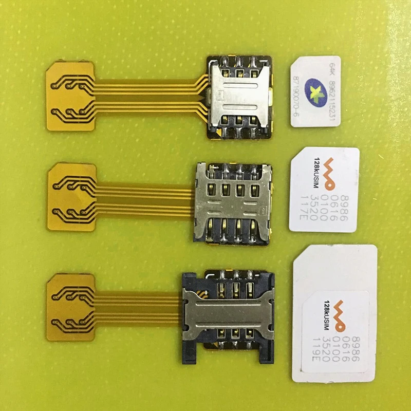 Powstro гибридный двойной адаптер для SIM карты Micro SD Android удлинитель телефона Nano