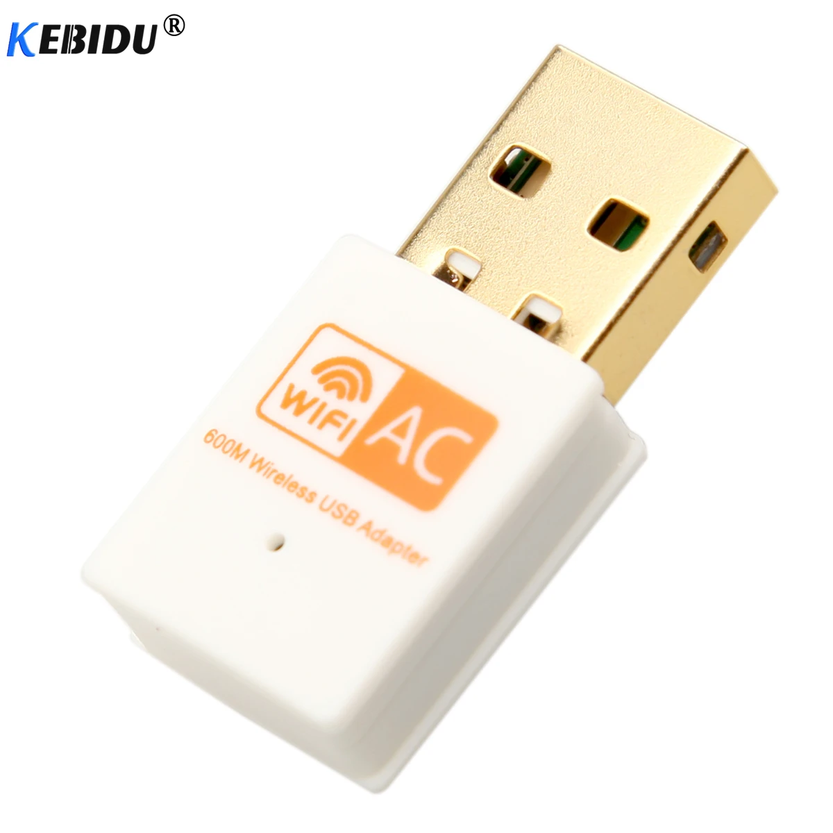 KEBIDU беспроводной USB Wi-Fi адаптер 600 Мбит/с антенна для ПК сетевая карта два