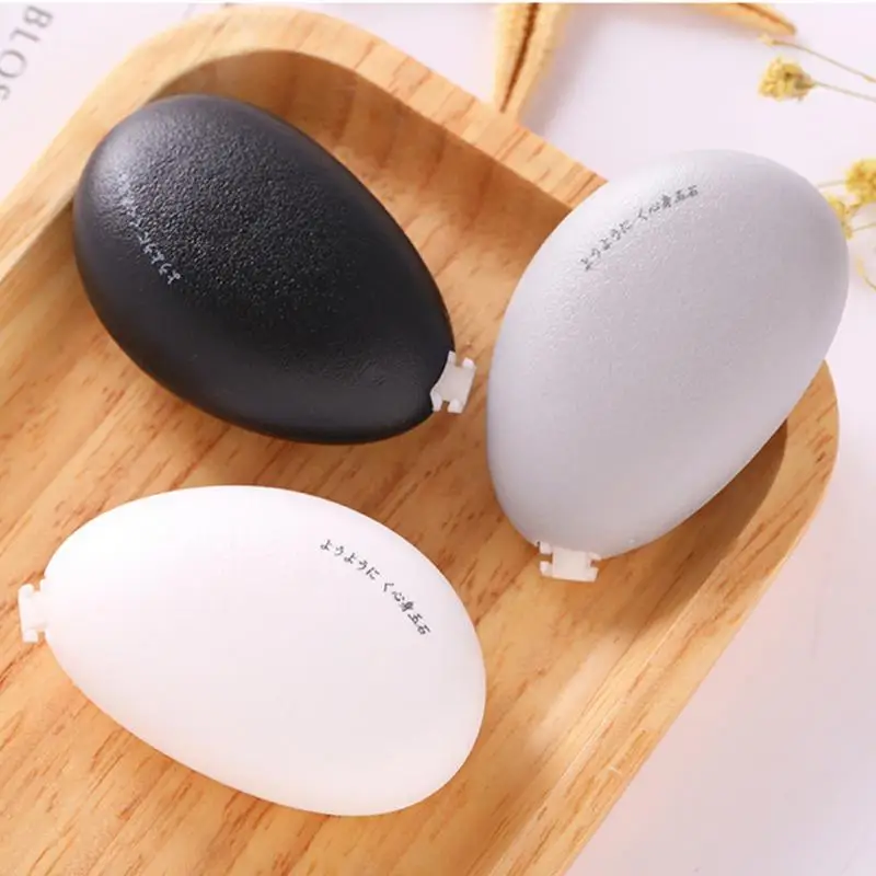 

Cobblestone Shape Correction Tape Mini Lovely Student Stationery Writing Tool Stationery Supplies Tape 3 Colors to Choose