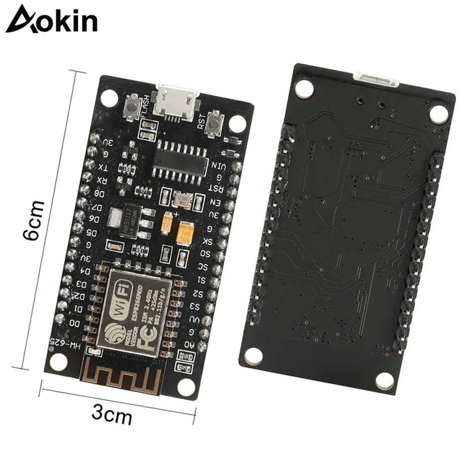 

Wireless module NodeMcu v3 Lua WIFI Internet of Things development board ESP8266 with pcb Antenna usb port ESP-12E CH340