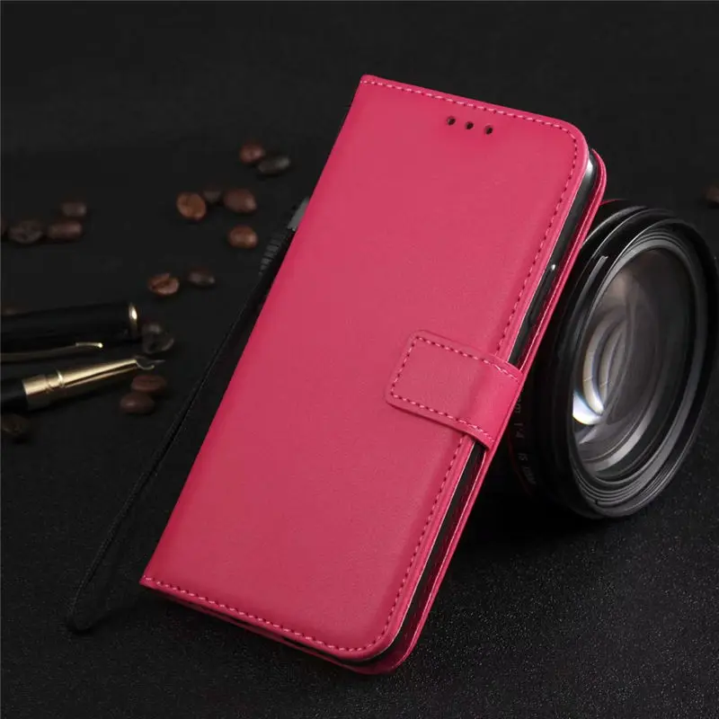 Флип чехол для Samsung Galaxy Note 9 8 5 3 S10 S10e S9 S8 A9 A8 A7 S4 S5 A3 A5 J3 J5 J7 кожаный бумажник с