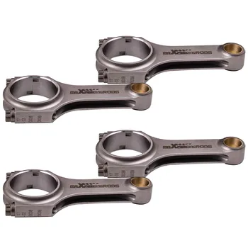 شراءقضبان توصيل لـ BMW E30 E36 318is M42 M42B18 M44 M44B19 مزورة H-Beam عرض نهاية كبيرة 21.9 مللي متر لقطة متوازنة بين السواعد دبوس