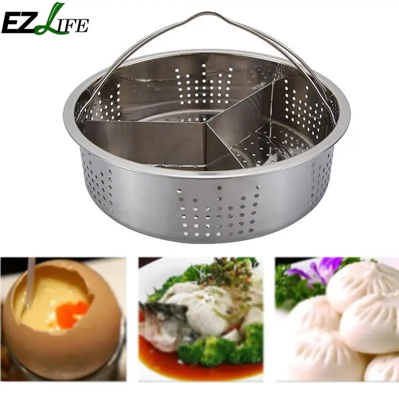 

New Stainless Steel Steam Rack Steam Lattice Set Cooking Tools High Quality Egg Steaming Device Kitchen Cooker Accessories