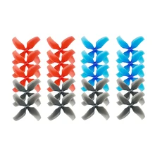 10Pair 1545 1540 1.0/1.5 Hole 40mm Lightweight Propeller CW CCW 4-Blade Paddle for Mobula7 Beta75 for Inductrix FPV Tiny 7X R7