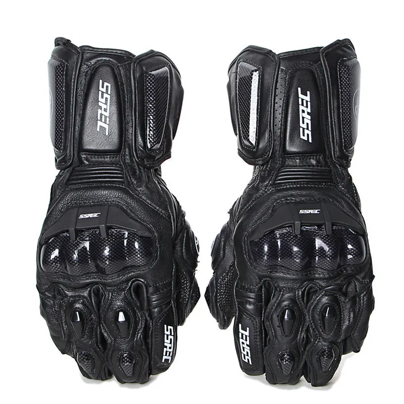

2019 Motorcycle Gloves men women moto leather Carbon cycling winter gloves motorbike motorcross ATV motor New Free Shipping