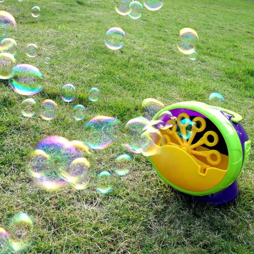 

2019 New Automatic Bubble Machine Blower Wedding Maker Party Summer Outdoor Toy For Kids Bubble Machine Wedding