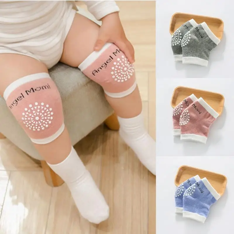 

1 Pair Infant Crawling Anti-slip Soft Baby Baby Knee Pads Breathable Elastic Knee Protect Pads Toddler Safety Baby Leg Warmers