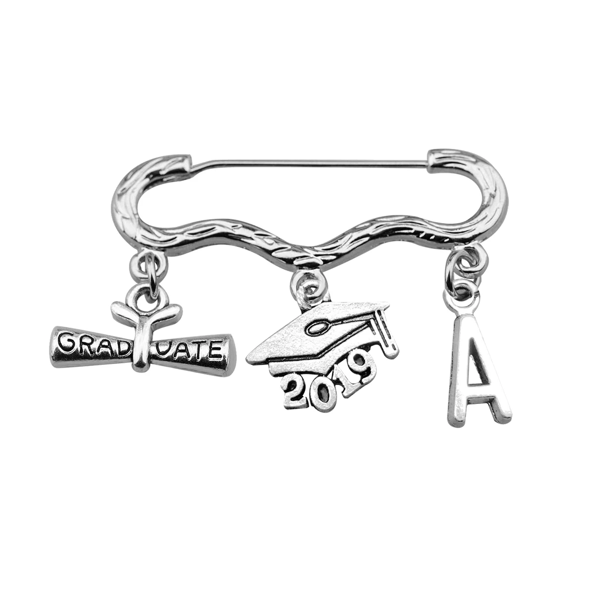 

1pc Creative Brooch Souvenir Graduation Brooch Pin Bag Hanging Pendant Breastpin Jewelry Accessories for Classmates Teacher