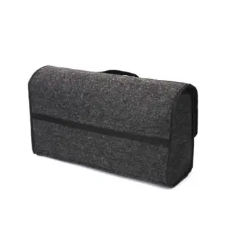 

Large Grey Anti Slip Car Trunk Compartment Boot Storage Organiser Case Tool Bag Tools Folding Storage Bag Case Space Saving Auto