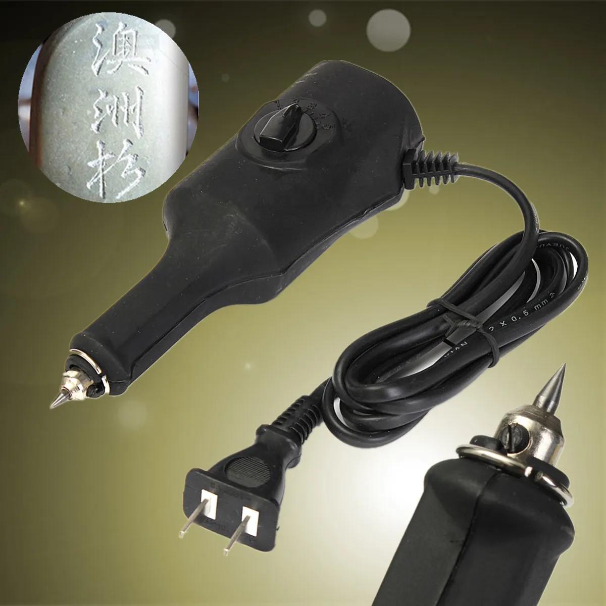 DIY 220V 25W шлифовальный инструмент электрический гравер ручка Гравировальный для
