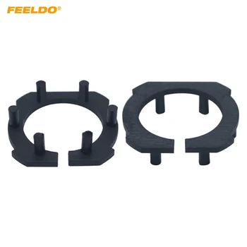 

FEELDO 2x Car LED Headlight Bulb Retainers Clip Holder for Mazda3 Mazda5 Mazda6 H7 LED Bulb Base Adapter #FD5931