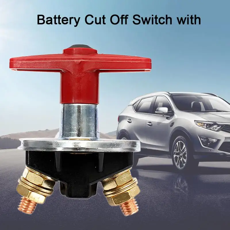 

Car Switch 12V-60V Car Modification Switch Battery 200A Power Off Switch Power Supply Main Switch For passat b6 golf 5