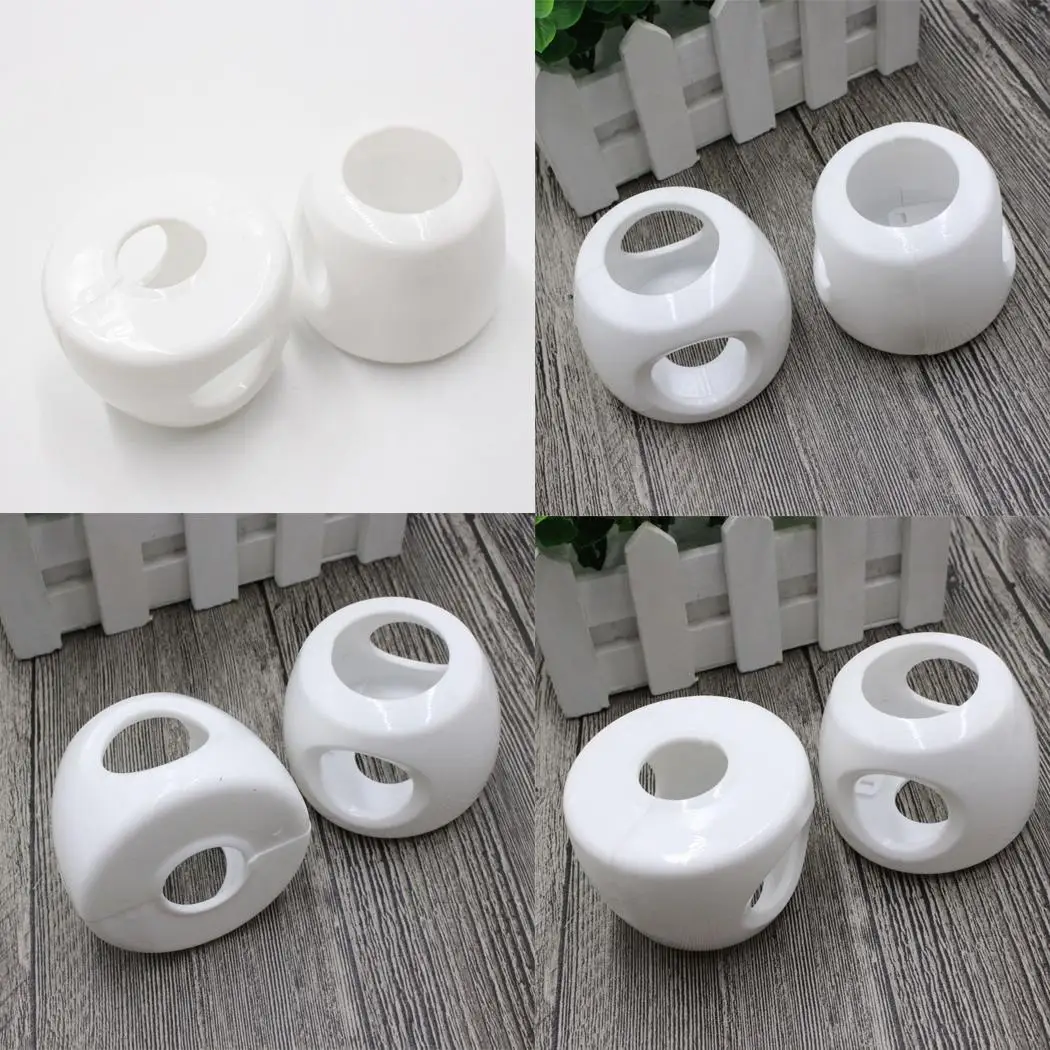 

4pcs Safety Door Handle Anti-collision Door Handle Spherical Home Cover Baby White Child Safety Products