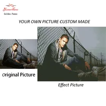 5D DIY Алмазная картина фото персональный заказ Фото сделано квадратной горный хрусталь вышивка крестиком наборы ремесла любовь подарок C