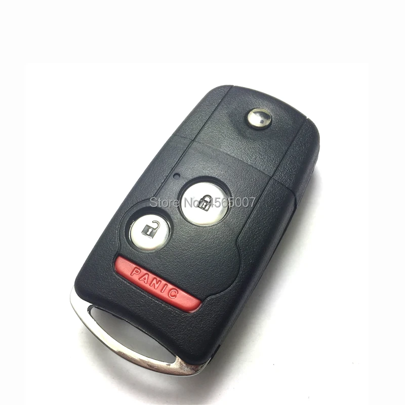 10 шт./лот чехол для ключа с откидной крышкой honda acura entry БЕСКЛЮЧЕВОЙ дистанционного
