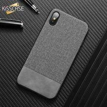 KISSCASE Cloth Leather Phone case for Xiaomi Redmi