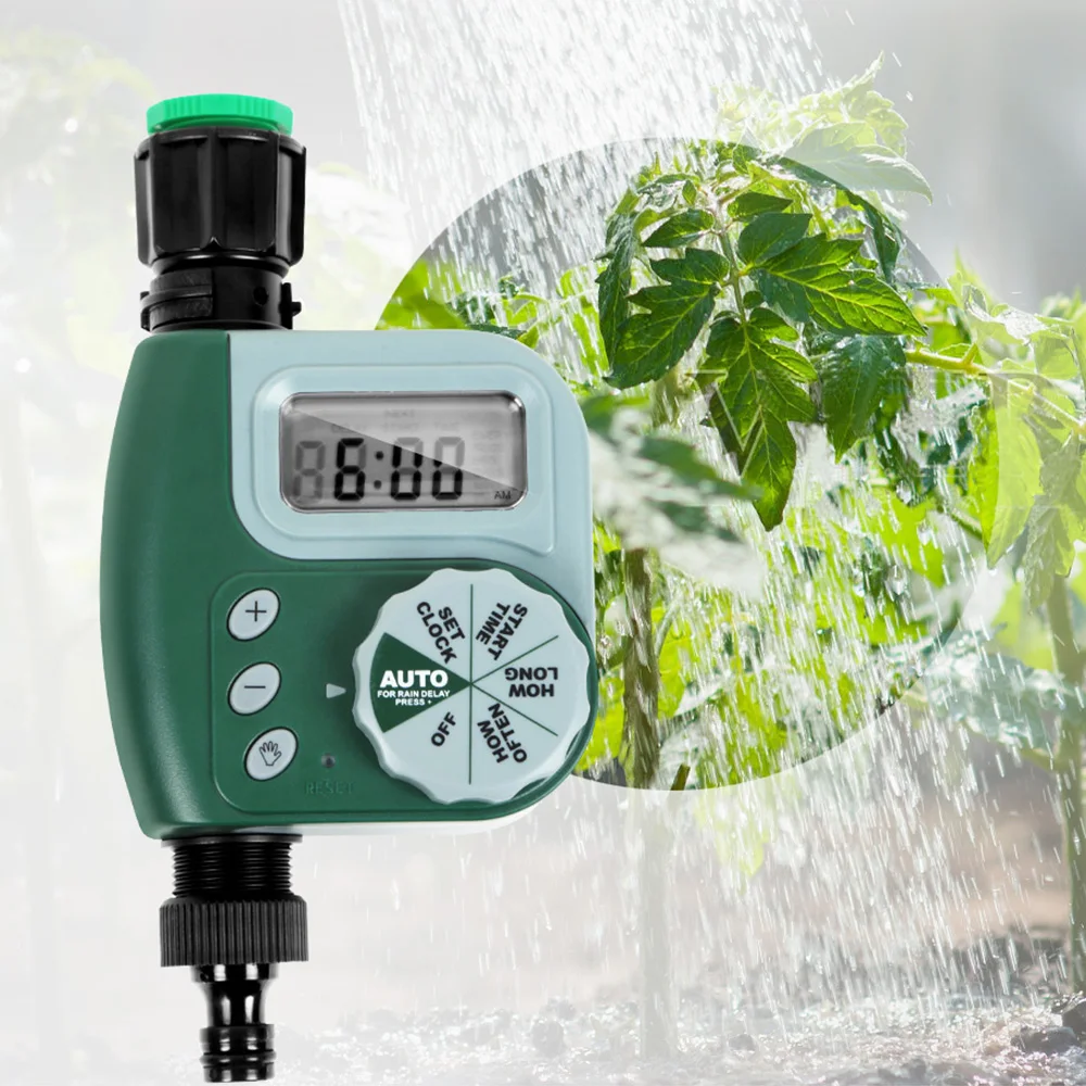 Outdoor Garden Irrigation Controller Solenoid Valve Timerin Garden