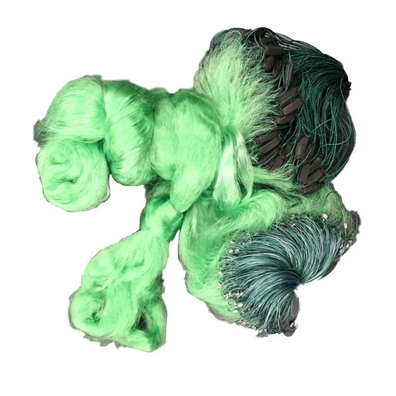 

3M Depth 100M Sinking Fishing Gill Net Three Layers Trammel Network Fishing Gillnet Carp Fishing Tools
