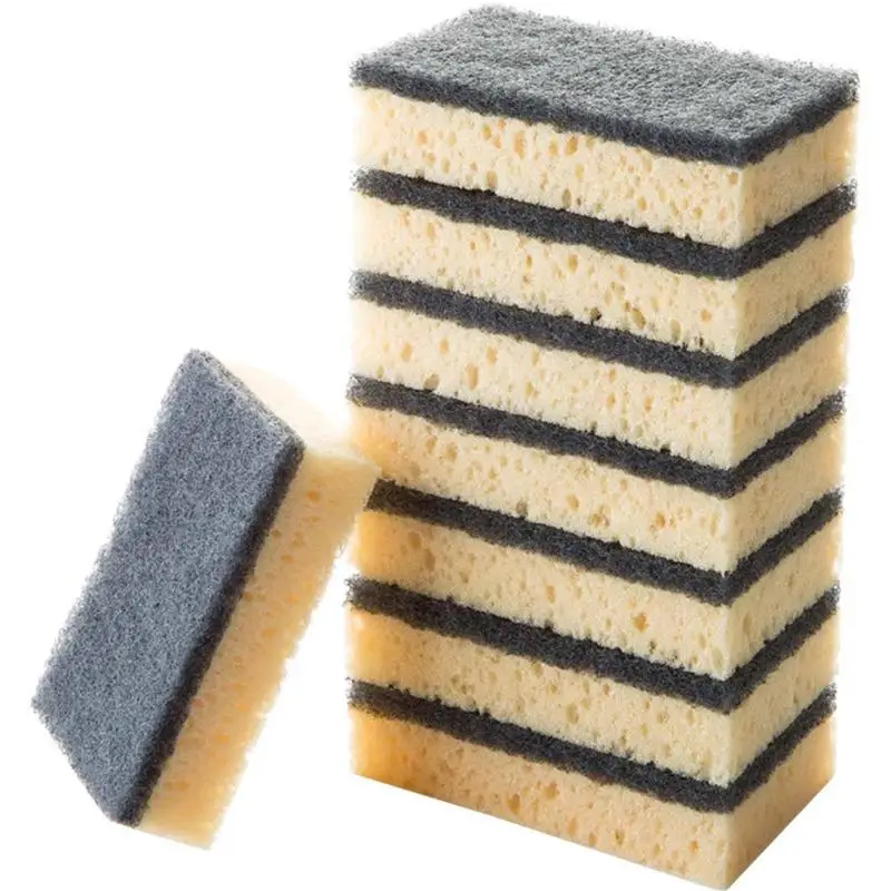 

8PCS kitchenCleaning Sponges Dishing Washing Tools Sponges Non-scratch Kitchenware Dish Washing Cleaning Sponges