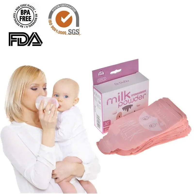 

30 PCS / Pack Portable Disposable Recipe Bag Dispenser Milk Powder Box Baby Food Storage Box