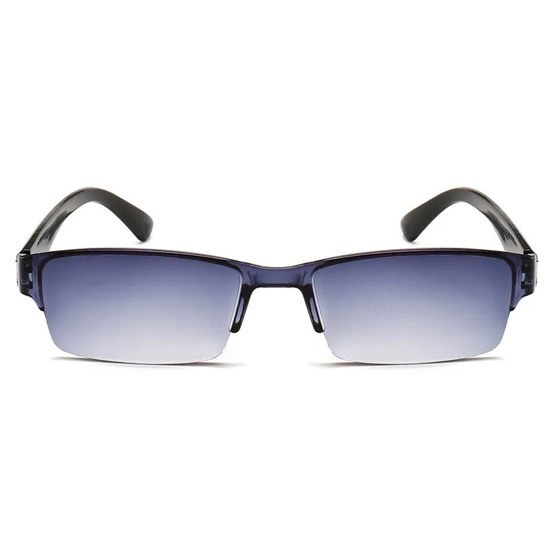Zilead, ультралегкие очки для чтения с полуоправой, для женщин и мужчин, интегрированные очки Duotone Magnify, очки с диоптрией+ 4,0