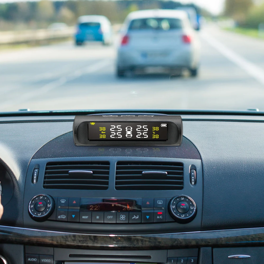 Для Авто TPMS система контроля давления в шинах цифровой ЖК дисплей системы