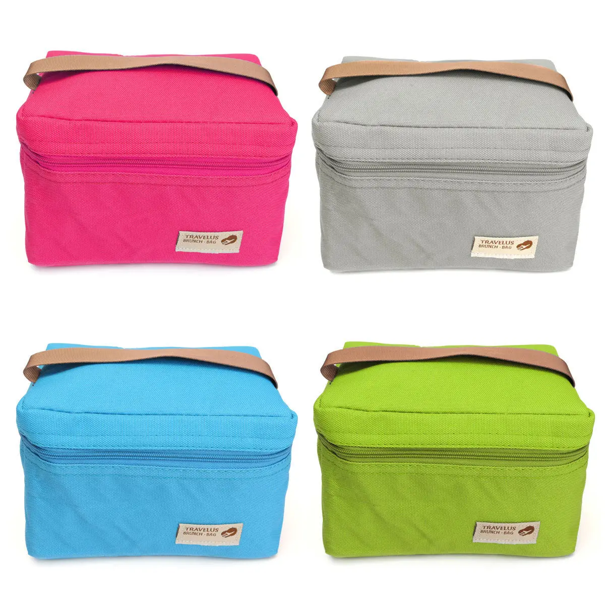 Elionless Insulated Lunch Bag, Portable Thermal Lunch Bags Cooler Bag Lunch Box Organizer Tote Bag For Women Adults Kids Girls Work School Picnic