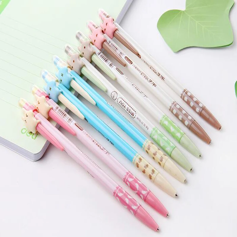 

1 pcs Creative stationery Cute star automatic pencil cartoon activity mechanical pencil Office school stationery supplies