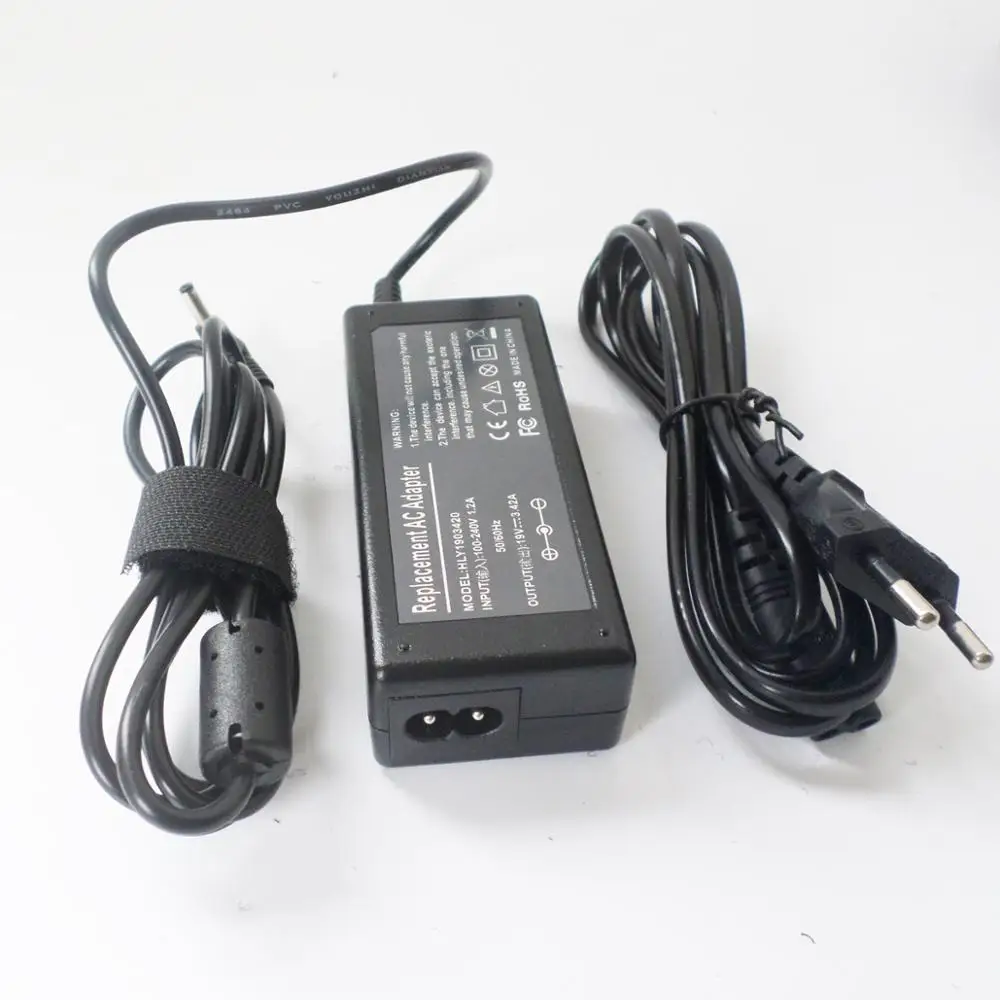 

65W Laptop AC Adapter For Asus Zenbook UX32vd-DB72 UX32VD-DH71 UX32VD-R3001V UX32VD-R3003V 998 Power Supply Cord Battery Charger