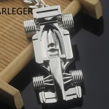 Автомобильный Стайлинг Мода креативность Авто Металлическая Формула 1 брелок «гоночный автомобиль» брелок для феррари BMW Audi Lexus логотип