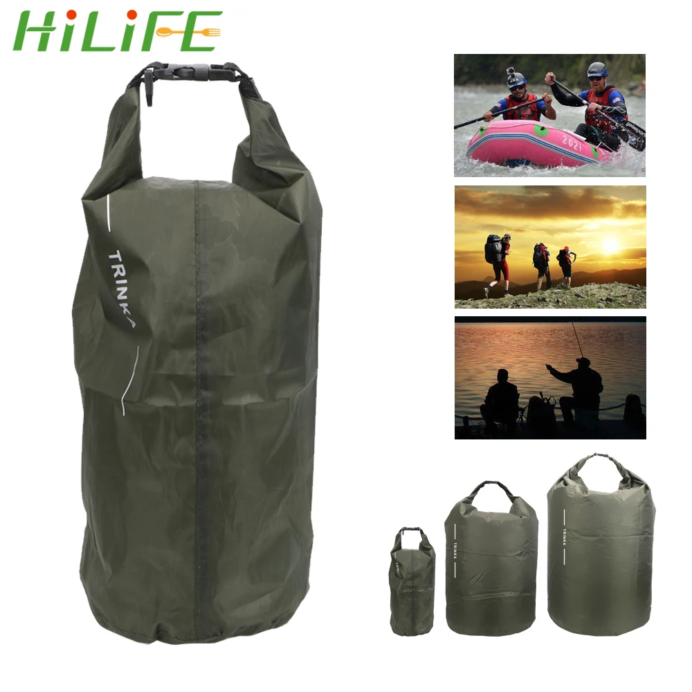 HILIFE 8L 40L 70L водонепроницаемая сумка для хранения гребли на байдарках каноэ