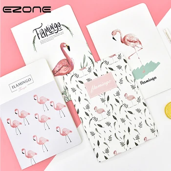 

EZONE 1PC Flamingos Notebook Sakura Whale Notebook B5 Line Paper Notebook Travel Diary Sketchbook Weekly Plan Student Stationery