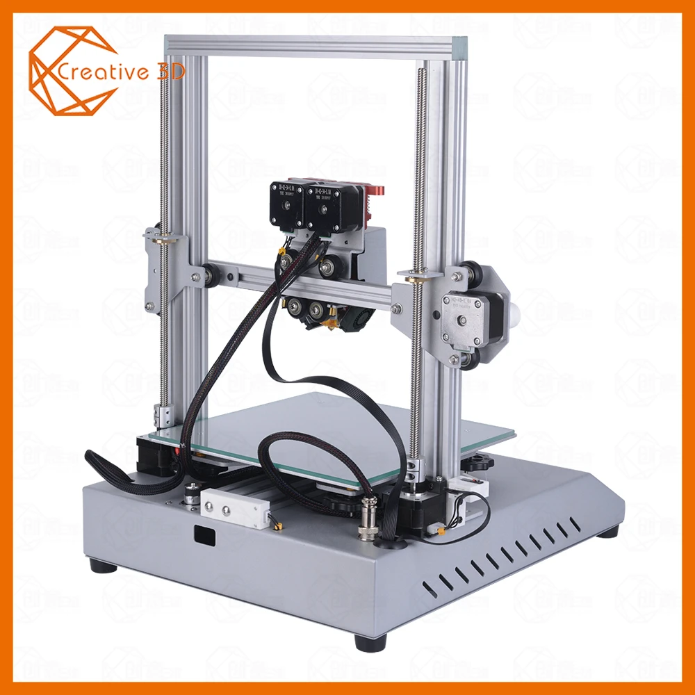 Creative3D C01 двухцветная i3 Тип 3D принтер, печать размер 250 мм* 250 мм* 250 мм DIY kit 3dprinter