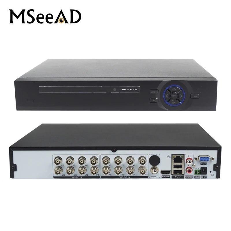 Безопасность 5 в 1 полный гибрид AHD 1080P 16CH DVR TVI CVI аналоговая IP камера ONVIF 3G WIFI
