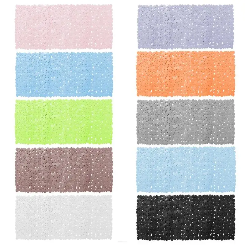 

Rectangle Anti-skid PVC Stone Bath Mat Shower Mats Bathtub Pads Carpet