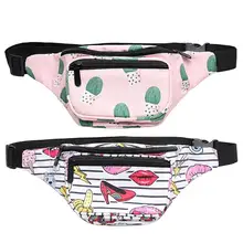 С цифровым 3d-рисунком кактус поясная сумка женская многофункциональная модная нагрудная сумка поясная сумка
