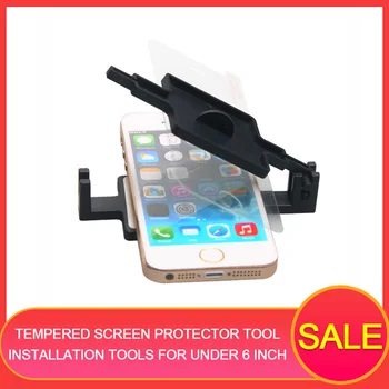 

Tempered Screen Protector Tool Set for Samsung for iPhone Film Pasting Installation Tools for Under 6 Inch Phones Universal