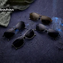 Мужские Винтажные алюминиевые HD солнцезащитные очки, классические брендовые солнцезащитные очки с покрытием, линзы для вождения, солнцезащитные очки для мужчин/женщин