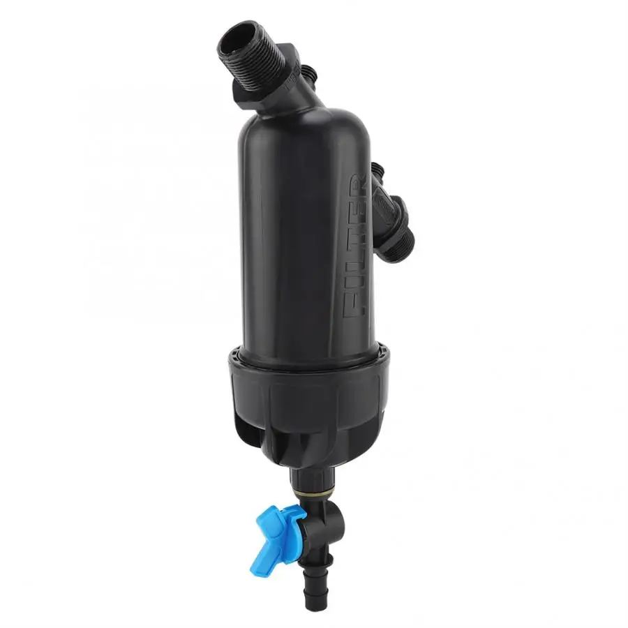 

Plastic Water Screen Filter Agriculture Watering Connector 120 Mesh Garden Hose Drip Irrigation 3/4" Water Screen Filter