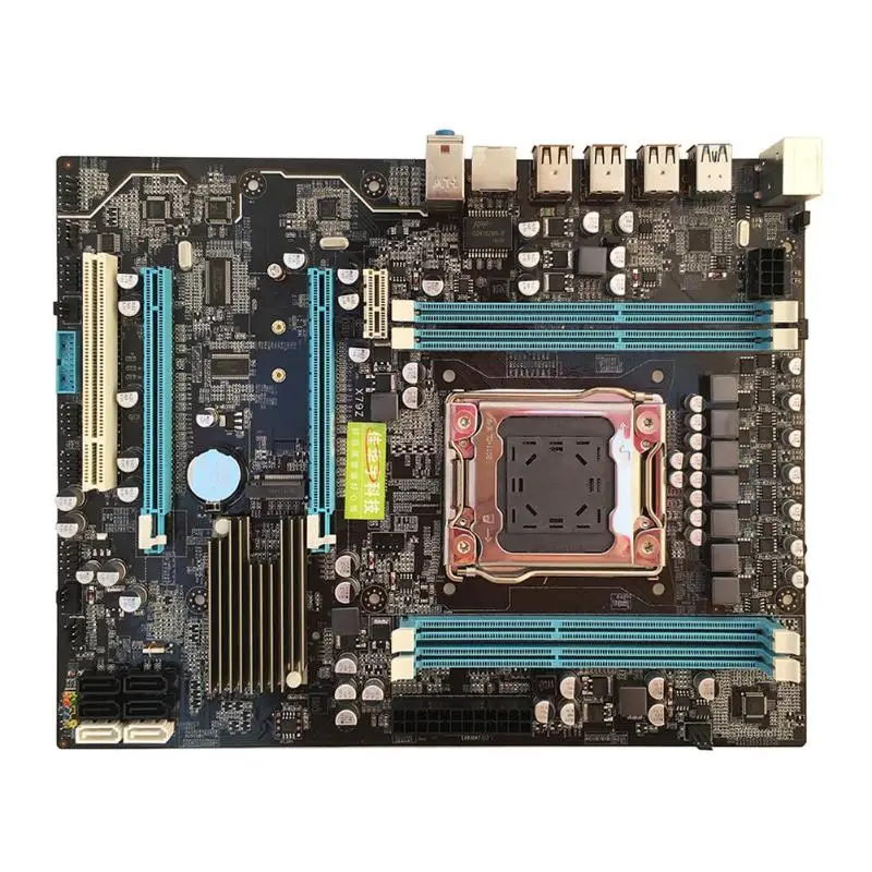 

X79 Luxury Motherboard LGA 2011Pin CPU DDR3 4*DDR3 DIMM USB3.0 SATA3.0 Desktop Computer Mainboard Support M.2 E5-2680v2 I7 Big