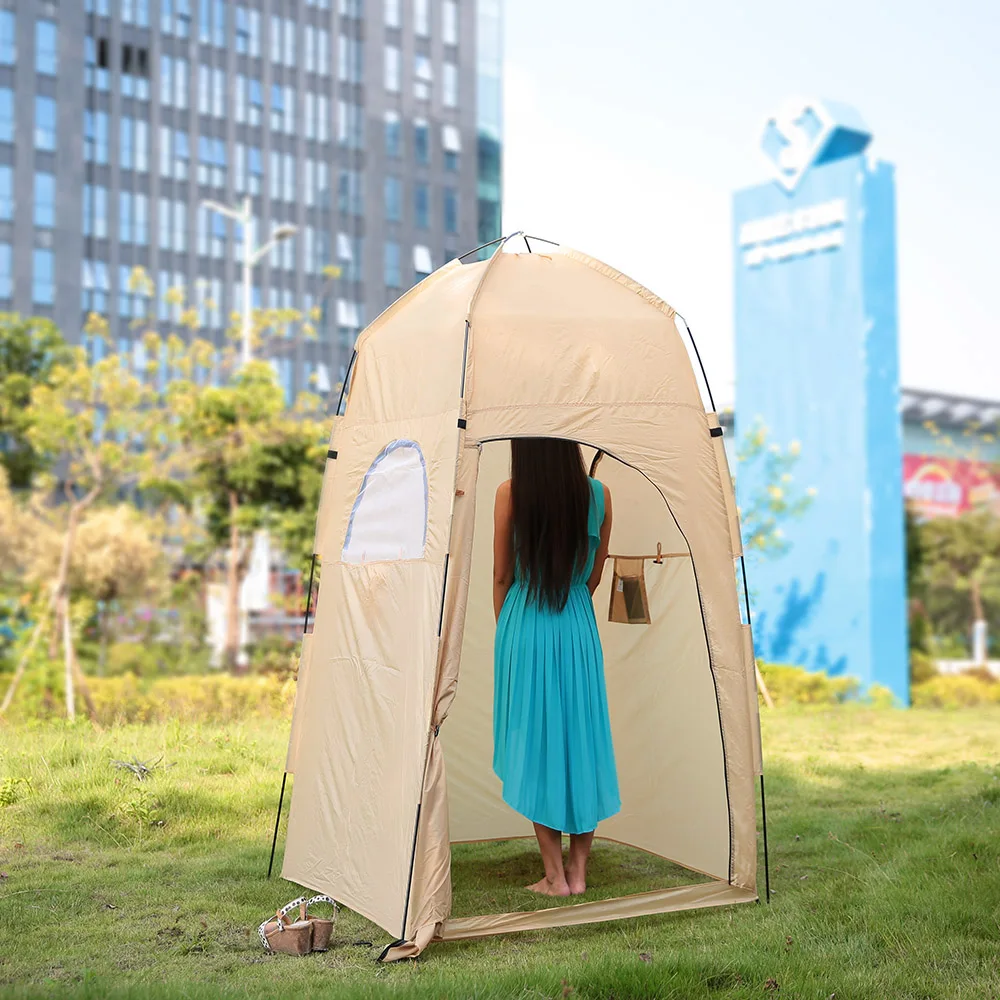 

TOMSHOO Portable Outdoor Shower Bath Tents Changing Fitting Room Tent Shelter Hiking Camping Beach Privacy Toilet Tents
