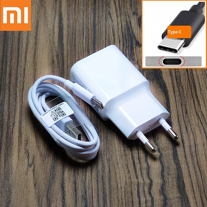 

Xiaomi fast charger mi 8 lite redmi note 7 charge QC3.0 9V2A Power Adapter Type C cable For Mix 2s Mi 6 6X 8 A2 A1 Note max3 mi9