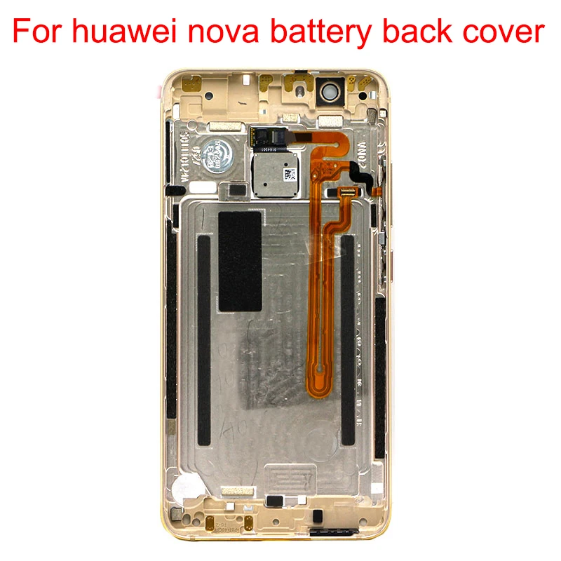 Аккумулятор JPFix задняя крышка корпус для Huawei Nova/AL10 с функцией распознавания