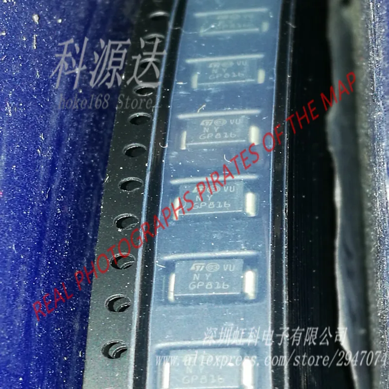 SM6T100CA 2-Pin SMB SURFACE MOUNT TRANSIENT VOLTAGE SUPPRESSOR 50PCS/BAG | Электроника