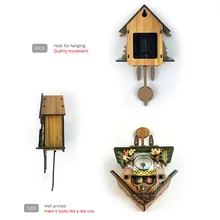 Antique Wooden Cuckoo Wall Clock Bird Time Bell Swing Alarm Watch Home Art Decor WXV Sale Antique Wooden Cuckoo Wall Clock Bird Time Bell Swing Alarm Watch Home Art Decor WXV Sale
